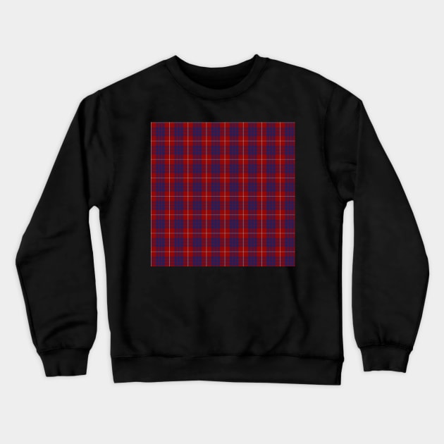 Hamilton Clan Tartan Crewneck Sweatshirt by clantartans